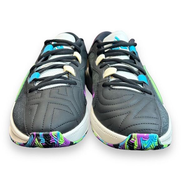 Nike Zoom Freak 5 Basketball Shoes DX4985 002 Black Giannis Men's Size 7.5 - Picture 2 of 9